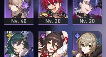 Jingliu, Fu Xuan, Seele, Welt E3, Bailu E1, Himeko + | LV66