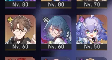 Jingliu, Fu Xuan, Seele, Welt E3, Bailu E1, Himeko + | LV66