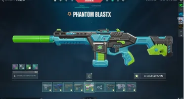 conta de valorant FA com muita skin