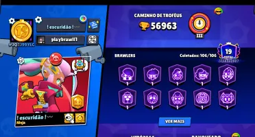 Conta de brawl stars