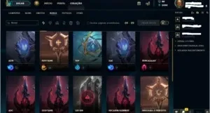 Conta League of Legends Com Todos Os Campeões