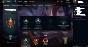 Conta League of Legends Com Todos Os Campeões