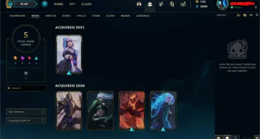 Conta League of Legends