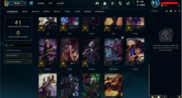 Conta League of Legends