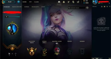 Conta League of Legends