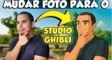 Criar imagens estilo ghibli