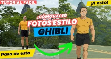 Criar imagens estilo ghibli