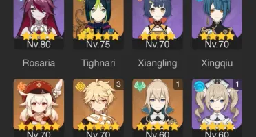 conta de genshin