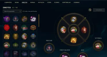 CONTA LOL OURO IV / 183 SKINS A MAIORIA LEGADO E ÉPICA