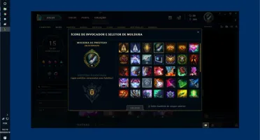 Conta unranked (ultimo elo: gold) - 44 champions ~ 15 skins