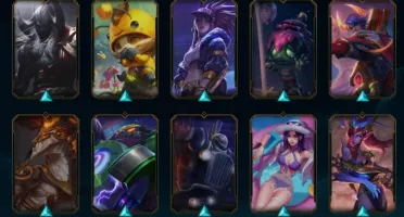 Conta LOL 221 Skins, 9 Mitica, 65 legado lvl 293