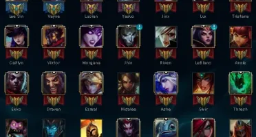 Conta league of legends OURO 3 55 champs.