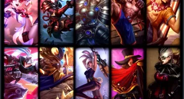 Conta league of legends OURO 3 55 champs.
