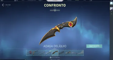 CONTA NO VALORANT COM 98 SKINS! Platina