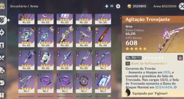 venda conta no genshin AR56
