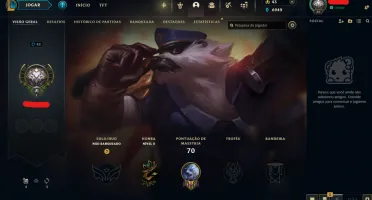 Conta League of Legends Full Acesso - 67 Champs e 42 Skins