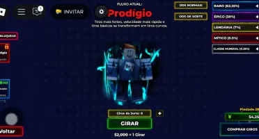 Conta com Dom Lorenzo e Fluxo Do prodígio "Rin"