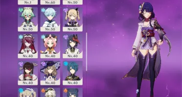 GENSHIN 8 PERSONAGENS 5 ESTRELAS AR 45