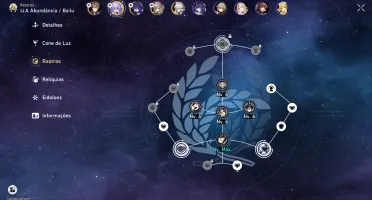 Conta Honkai: Star Rail com 4 bonecos 5 ESTRELAS