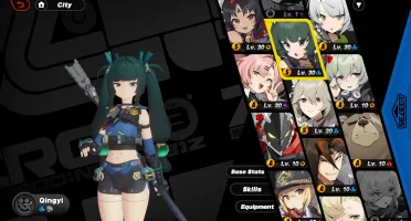 Zenless Zone Zero Qingyi + Nekomata + Rina + Arma T5