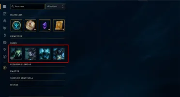 Conta UNRANKED | NV 30 | 2 CAMP | 40645 ESSÊNCIAS | 130 RP