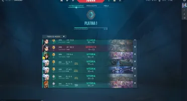 Conta smurf valorant platina 1