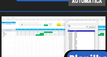 Planilha De Escala De Trabalho Em Excel 4.0
