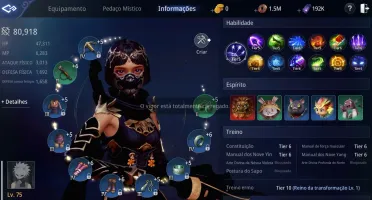 Conta Mir4 Level 75 servidor EU 61