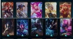 conta gold flex,nv440,333skins,2609 reais de skin