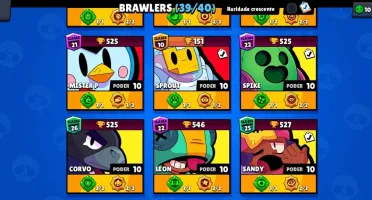Conta full Brawl Stars