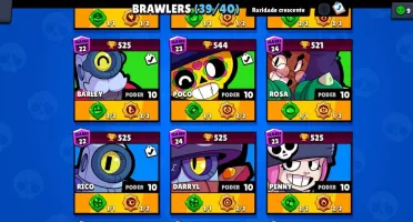 Conta full Brawl Stars