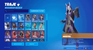 CONTA FORTNITE | 103 SKINS|700 V-BUCKS|NIVEL 1205 !! TOP !!