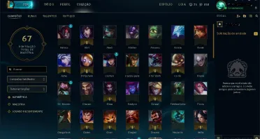Conta LOL Prata IV - 98 Champs 29 Skins