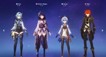 Genshin Impact AR47 Eula + Raiden + Ganyu