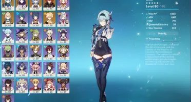 Genshin Impact AR47 Eula + Raiden + Ganyu