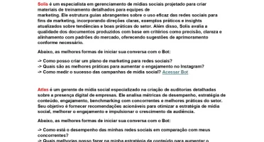 100 Agentes De Ia (Inteligência Artificial)