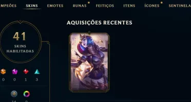 Conta Lol - Ryze Triunfante, Skins Vitoriosas e raras