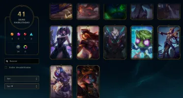 Conta Lol - Ryze Triunfante, Skins Vitoriosas e raras
