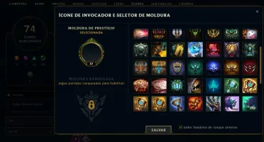 Conta Lol - Ryze Triunfante, Skins Vitoriosas e raras