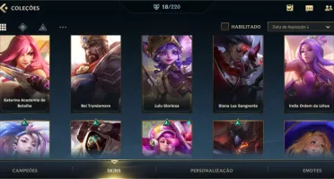 Conta mestre Wild Rift