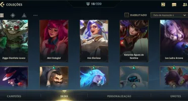 Conta mestre Wild Rift