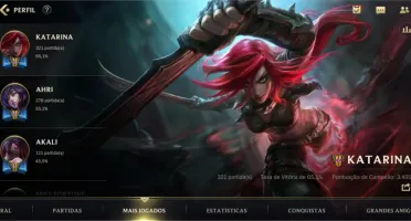Conta mestre Wild Rift