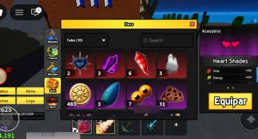 !DESCRIÇÃO! conta de blox fruits