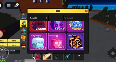 !DESCRIÇÃO! conta de blox fruits