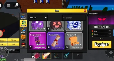 !DESCRIÇÃO! conta de blox fruits