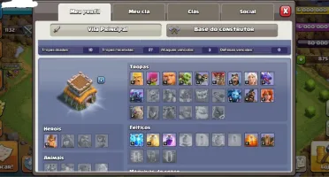 Vendo Conta de Clash of Clans cv8 full
