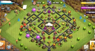 Vendo Conta de Clash of Clans cv8 full