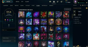 Conta League of Legends, LOL