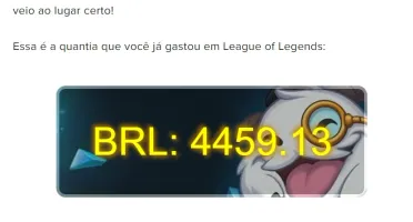 Conta League of Legends, LOL