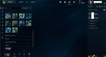 Conta League of Legends, LOL